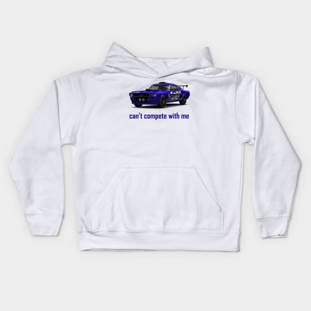 newcastle supercars Kids Hoodie by Owiietheone